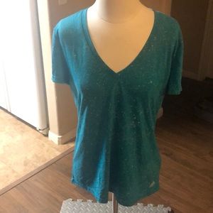 NWT Adidas Flecks V Tee - Sz Large - Blue